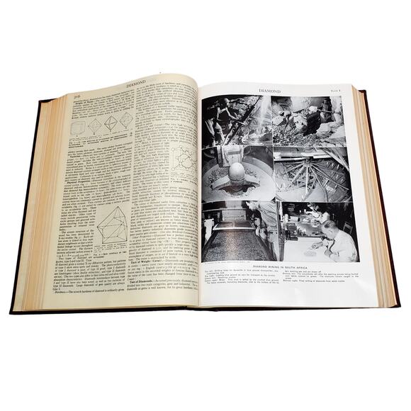1959 Edition Encyclopedia Britannica Vtg HC Volume 7 DAMASCU to EDUC Educational - Picture 9 of 13